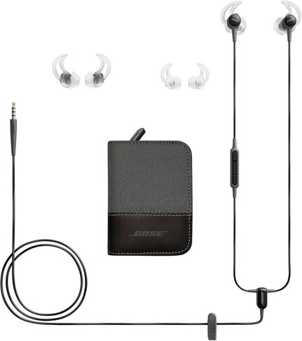 Bose SoundTrue Ultra in-ear headphones -compatible for Apple devices 741629-0010-cr Charcoal (Renewed) in Saudi Arabia