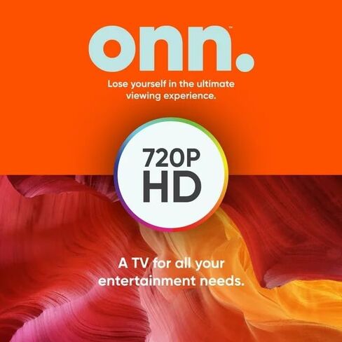 تلفزيون ONN 32 بوصة عالي الدقة (720 بكسل) LED ذكي متوافق مع Netflix وDisney+ وYouTube وApple TV وAlexa وGoogle Assistant - 100012589 (متجدد) in Kuwait