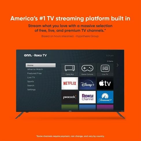 تلفزيون ONN 32 بوصة عالي الدقة (720 بكسل) LED ذكي متوافق مع Netflix وDisney+ وYouTube وApple TV وAlexa وGoogle Assistant - 100012589 (متجدد) in Kuwait