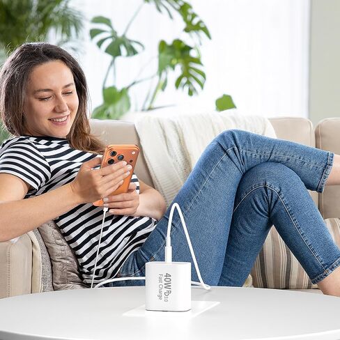 10 FT USB C Cable Phone Charger for iPhone 17 16 15,Extra Long 10Foot USB C to Type C Charger Cable 40W USBC iPhone Charger Fast Charging for iPhone 17 Air/17 16 15 Pro/Plus/Pro Max,iPad Pro in Saudi Arabia