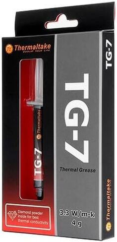Thermaltake TG-7 Extreme Performance CPU GPU Heatsink Cooling Thermal Grease CL-O004-GROSGM-A, Gray in Saudi Arabia