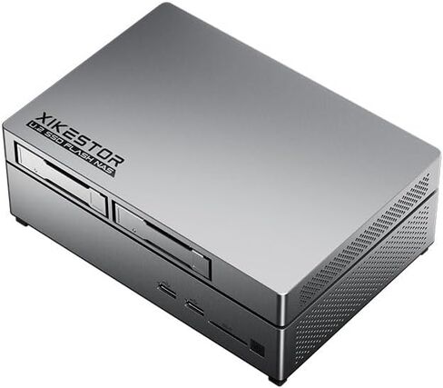 4-Bay All-Flash NAS Server with Intel i5-12450H | 32TB M.2 NVMe SSD NAS | 4X 10GbE Network Storage | 64GB Expandable Memory | Personal Cloud/Home NAS | HDMI/Mini-DP 4K@60Hz Output (Diskless) in Saudi Arabia