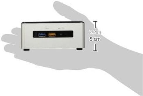 Intel NUC Core i3 Mini Barebone with M.2 SSD Support (BOXNUC6I3SYK) in Saudi Arabia