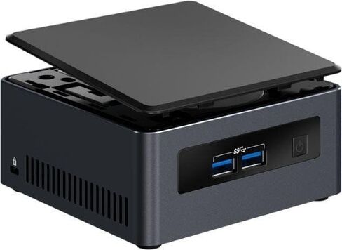 Intel 7th Generation Intel® Core® i5-7300U Processor-Equipped Compact Embedded Barebone Kit BLKNUC7I5DNH9E in Saudi Arabia