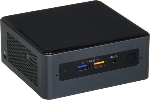 Intel Core i3-8109U M.2 SSD Compatible, 2.5" (9.5mm) HDD/SSD Compatible, High-Performance Compact Barebone Kit BOXNUC8I3BEH in Saudi Arabia
