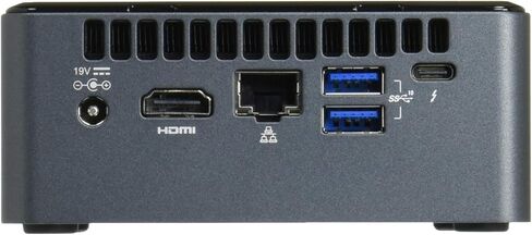 Intel Core i3-8109U M.2 SSD Compatible, 2.5" (9.5mm) HDD/SSD Compatible, High-Performance Compact Barebone Kit BOXNUC8I3BEH in Saudi Arabia