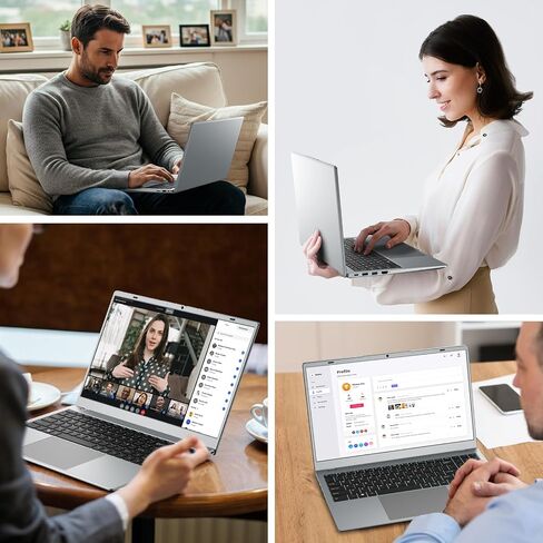 2026 New Laptop, 16GB RAM 256GB SSD 15.6" Laptop Computer, 6500Y Processor (up to 3.4GHz, Beats 5205U, 4425Y), FHD IPS Display, Lightweight Laptops for Student and Business, WiFi 5 in Saudi Arabia