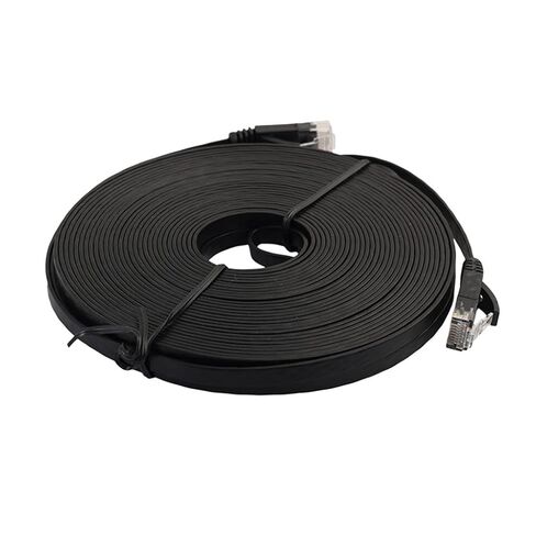 Flat Ethernet Cable RJ45 LAN Networking Patch Cord Network Computer Router in Saudi Arabia