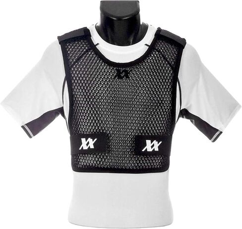221B سترة شرطة تكتيكية للرجال Maxx-Dri 3.0 لحماية الجسم وتهوية تدفق الهواء، أسود، XXX-Large/XXXX-Large in Kuwait