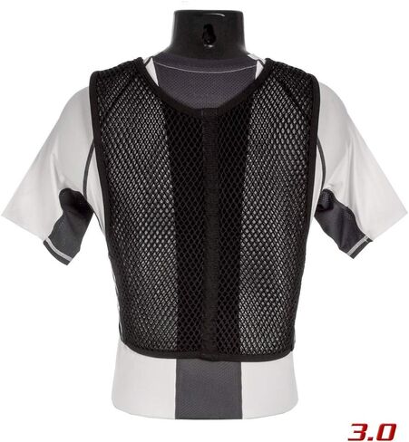 221B سترة شرطة تكتيكية للرجال Maxx-Dri 3.0 لحماية الجسم وتهوية تدفق الهواء، أسود، XXX-Large/XXXX-Large in Kuwait