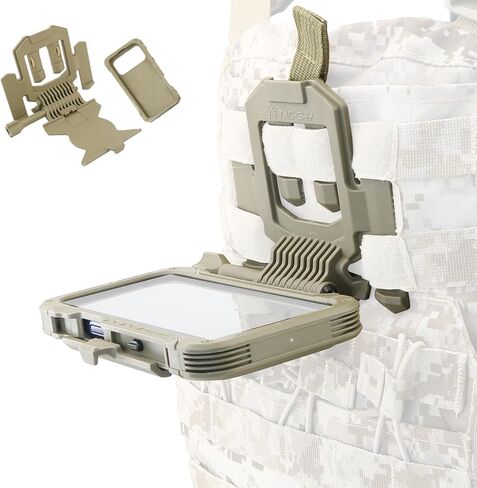 Tactical Molle Phone Mount for Vest,Phone Case for iPhone 17 PRO MAX（DE） | Tactical Gear Plate Carrier,Quick-Release Adjust in Saudi Arabia