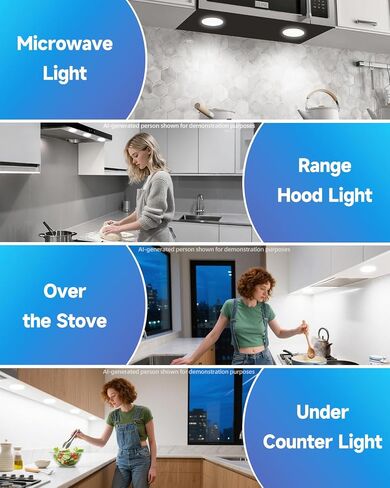 G8 LED for GE Samsung LG Microwave Light Bulb 3W 120V 6000K 2Pack | Daylight White, Heat-Resistant Glass Cover, 250lm for GE Samsung LG Microwave Light Bulbs under Hood WB25X10019 WB08X10057 in Kuwait