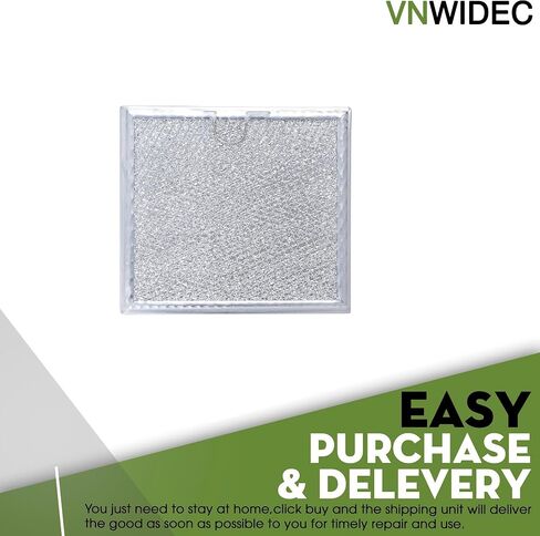 2PC Microwave Vent Filter for GE PNM9196SF2SS PNM9196SF3SS PNM9216SK1SS | Fits General Electric VM9179FL2DS, PVM9179FL3DS, PVM9179SK1SS, PVM9179SK2SS, PVM9179SK3SS, PVM9179SK4SS, PVM9195DF1BB in Saudi Arabia