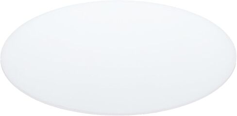 11.5" Dia Lampshade Diffuser 3mm Thick Frosted White | Round Lamp Shade Sheet, Acrylic Lamp Cover Diffusers, for Table Drum Ceiling Pendants Light Spotlight in Saudi Arabia