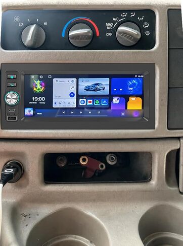 1.5 Din Car Stereo Radio GPS Navi WiFi Carplay Android Auto for 1995-2005 Chevy GMC Tahoe Yukon Suburban Avalanche Sierra S10 Blazer Jimmy Sonoma Astro C/K Silverado Malibu Lumina Camaro Corvette in Saudi Arabia