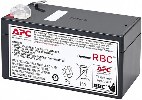 APC Genuine UPS Replacement Battery RBC35 for Models BE350G, BE350C | Genuine APC replacement battery for Back-UPS models BE350G, BE350C.Factory tested. Easy DIY install. 2-yr warranty in Kuwait