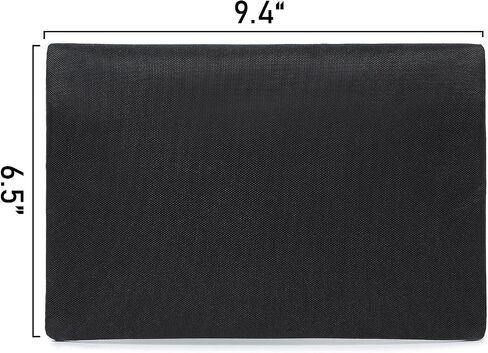 9.4" x 6.5" Tactical Tool Bag with Combination Lock | Zippered Range EDC Gear Pouch Nylon Organization Pouch for Storage, Travel, Office in Saudi Arabia