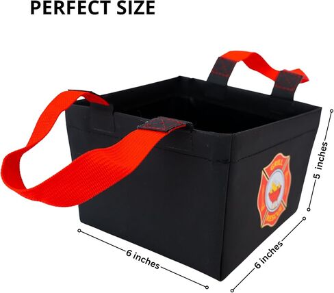 Grill Rescue Collapsible Bucket – Durable, Foldable Water Bucket for Grill Cleaning, Camping, and Outdoor Use (Dunk Tank) in Kuwait
