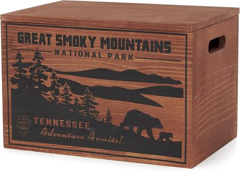 Better Wood Products Limited Edition Protect the Parks Series All Natural Fatwood Fire Starter Sticks, 13 Pound Wooden Crate, Acadia Box in Saudi Arabia