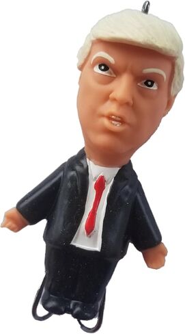 Trump Topwater Fishing Lure, Novelty Bass Lure with Treble Hooks, Floating Hard Bait for Freshwater and Saltwater Fishing, Collectible Fishing Gift in Kuwait