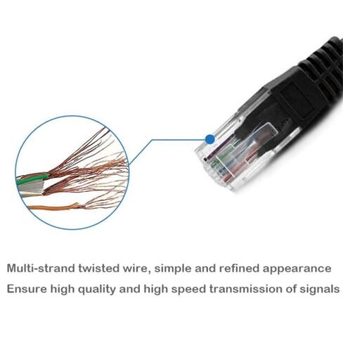 10m 5e RJ45 Ethernet LAN Network Cable RJ 45 Internet Laptop Router Jumper in Saudi Arabia