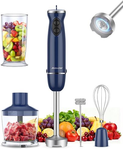 1000W 5 in 1 Immersion Blender Handheld BPA-Free 12 Speed Hand Mixer Stick in Saudi Arabia