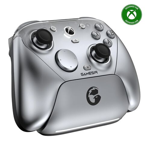 GameSir G7 Pro Wired Controller for Xbox One, Xbox Series X/S, Wireless PC Controller with TMR Sticks, Hall Effect Analog Triggers, 1000Hz Polling Rate with 3.5mm Audio Jack - Sliver in Saudi Arabia