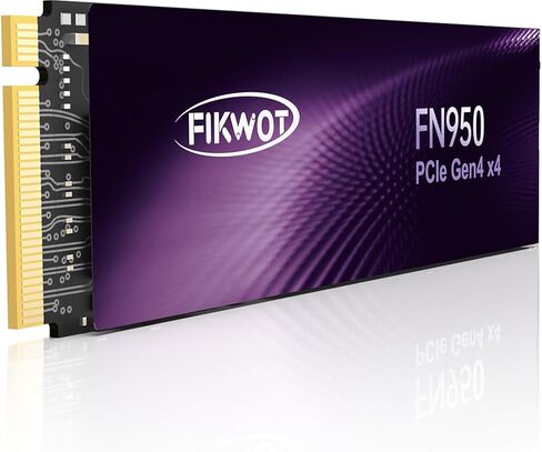 Fikwot FN950 500GB NVMe SSD PCIe Gen4x4 M.2 2280,Read Up to 5000MB/s, Configure SLC Cache, Internal Solid State Drive for PS5 Laptop Desktop in Saudi Arabia
