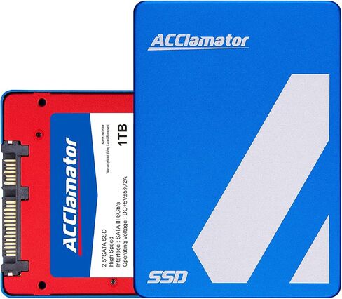 محرك أقراص الحالة الصلبة الداخلي Acclamator سعة 512 جيجابايت SSD SATA III 6 جيجابايت/ثانية 2.5 بوصة in Kuwait