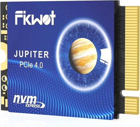 Fikwot FX953 M.2 2230 SSD 500GB NVMe SSD for Steam Deck PCIe Gen 4x4, Read Up to 4850MB/s, M2 2230 Internal Soild State Drive, Compatible with ASUS ROG Ally, Microsoft Surface Pro in Saudi Arabia