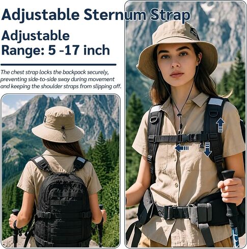 hanmir Backpack Straps Replacement, Padded and Adjustable Shoulder Straps with Chest Strap, Fit for Backpacks, Golf Bags, Musical Instrument Cases in Saudi Arabia