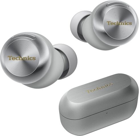 Technics Reference Class Hi-Fi Wireless Ear Buds, Dolby Atmos with Head Tracking, Adaptive Noise Cancelling, 3 Device Multipoint, 10-Hr Battery, Wireless Charging, Improved Fit, EAH-AZ100-K(Black) | Head Tracking, Adaptive Noise-canceling, 3 Device Multip in Saudi Arabia