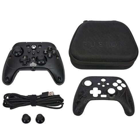 PowerA Fusion Pro 3 Wired Controller with Dual Vibration, Trigger Locks, Advanced Gaming Buttons, and Storage Case for Xbox Series X|S and PC Windows 10/11 in Kuwait