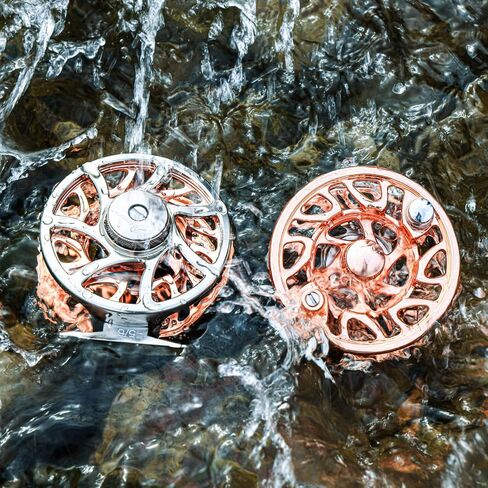 Sougayilang Fly Fishing Reel, CNC-Machined Aluminum Alloy, 5/6 Weight, Lightweight Trout Reel in Saudi Arabia