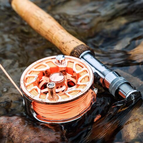 Sougayilang Fly Fishing Reel, CNC-Machined Aluminum Alloy, 5/6 Weight, Lightweight Trout Reel in Saudi Arabia