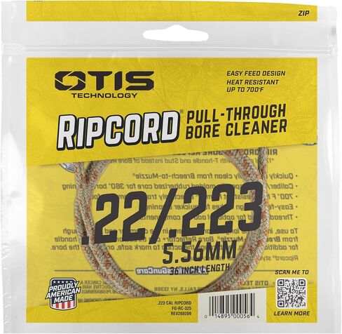 Otis Technology Ripcord One Pass Bore Cleaner (.22/.223/5.56) in Saudi Arabia