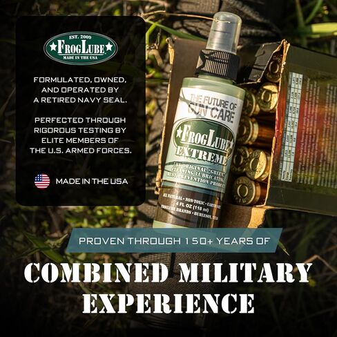 FrogLube Extreme Gun Lube - Non Toxic Gun Lubricant - Lubricates & Protects in Kuwait