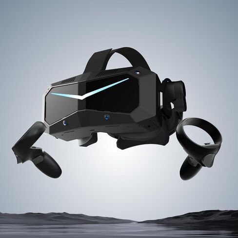 Pimax Crystal Super VR Headset,57PPD & 3840x3840 Resolution per Eye,Ultra-Sharp Image,106° Wide Field of View, Ideal for Flight simulators & VR Games in Saudi Arabia