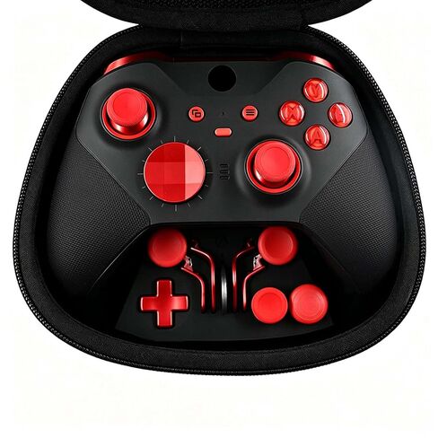 DIY Customized Model 1797 Elite Series 2 Controller(Panda Black),DIY Color | Compatible with Xbox Elite Series 2 Controller,Xbox One,Xbox Series X/S,Built-in 3.5mm Audio Jack,Comes with Accessory Bag in Kuwait