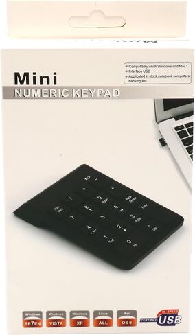 Connectland CL-USB-NUMSPC USB Numeric keypad with 19 keys + Space Bar in Kuwait