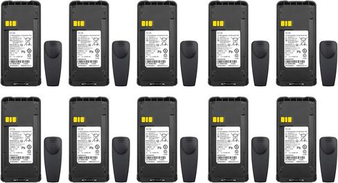10-PACK PMNN4476A Battery for Motorola CP100D CP185 CP1200 CP1300 CP1600 in Kuwait
