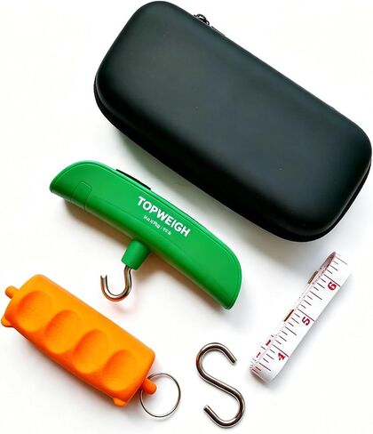 Bow Scale with Arrow Puller and Storage Case, 110 lbs / 50kg | Poundage Scale with Peak and Hold Function, Handheld Bow Scale in Saudi Arabia