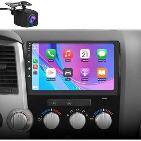 Car Radio Stereo for Toyota Tundra 2007-2013 Toyota Sequoia 2008-2018 2+64G | 2G RAM 64G ROM Wireless Carplay Android Auto, 10-inch Touch Screen Head Unit, GPS Bluetooth in Saudi Arabia