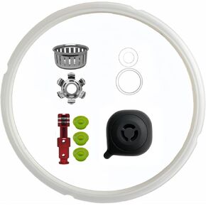 Pressure Cooker Replacement Parts for Farberware 6QT WM-CS6004W | Compatible With Insignia 6 Quart Include Pressure Release Valve Sealing Ring and Anti-Block Shield in Saudi Arabia