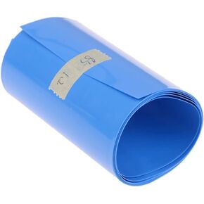 1M PVC Shrinkable Film Tape, Heat Shrink Tube Tubing Wrap Cover Skin Sleeves Accessories 1pcs(30mm) in Saudi Arabia