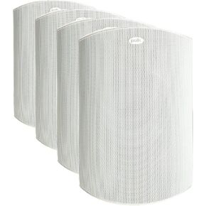 Polk Audio Atrium 4 Outdoor Speakers, Powerful Bass (Pair, Black) in Saudi Arabia