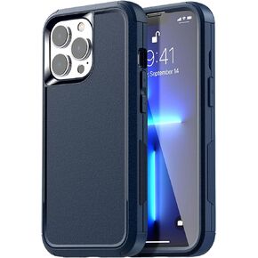 AICase for iPhone 13 Pro Max/12 Pro Max Case with Glass Protector,Heavy Duty Drop Protection Full Body Rugged Shockproof/Dust Proof Military Protective Tough for iPhone 13 Pro Max/12 Pro Max 6.7“_1 in Saudi Arabia