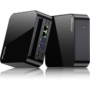 DreamQuest Mini PC Windows 11 Pro AMD Ryzen 5300U 16GB RAM 512GB SSD | Mini Desktop Computer Dual HD & Type-C output connect up to 3 monitors for seamless multitasking & high productivity in Saudi Arabia