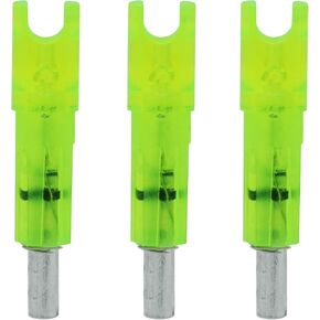 Lumenok Crossbow Nocks Parker Red Hot Green 3 Pack .300 ID in Saudi Arabia