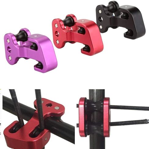 Archery Cable Slide, Compound Bow Cable Slide Bow String Separator Protector Aluminium Alloy Archery Compound Bow String Splitter Roller Glide in Saudi Arabia